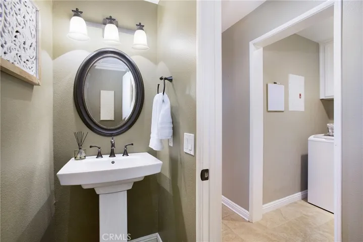 Main floor powder room
