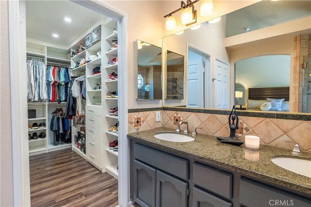 Large Bathroom with Dual Sinks