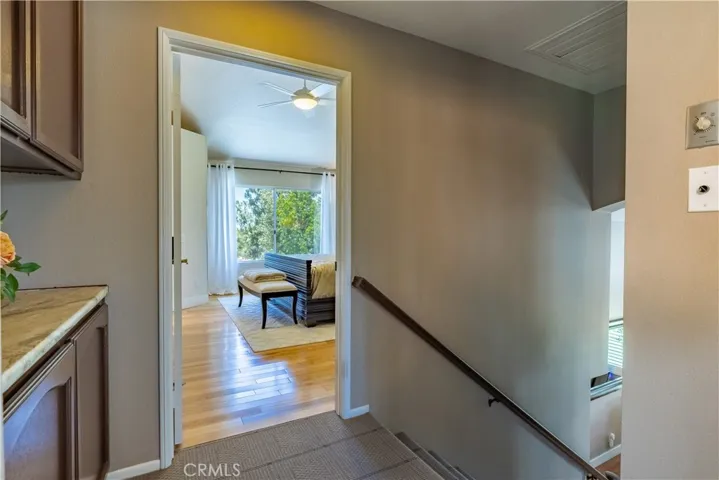 Leads to the Primary/Master Bedroom
