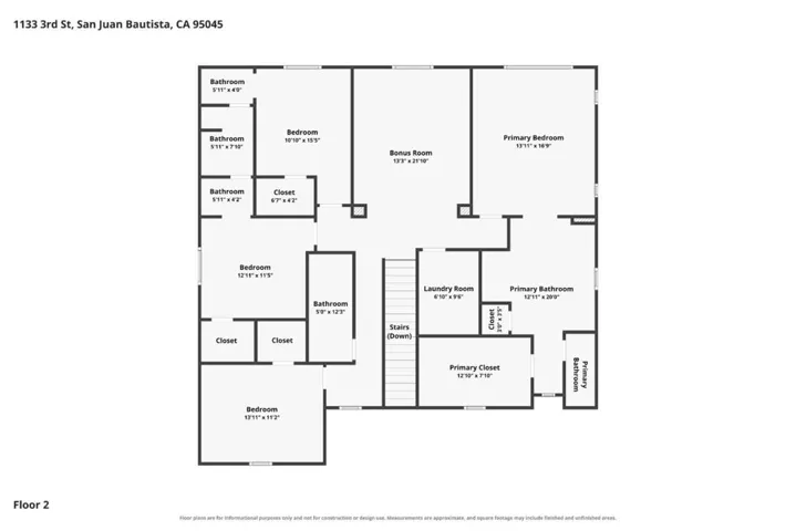 1133 Third Street, San Juan Bautista, California 95045