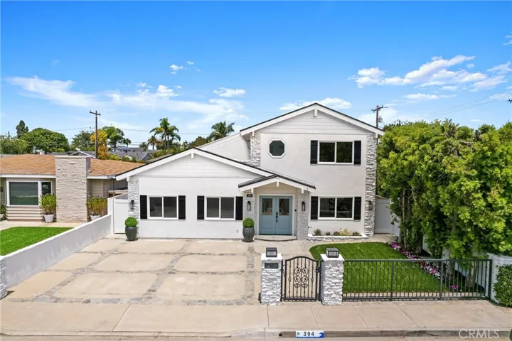Front of Home with 3 Car Driveway