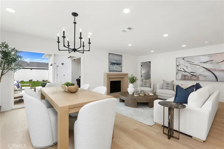 Original Photo - No AI edit of Fireplace - Dining Area/Great Room