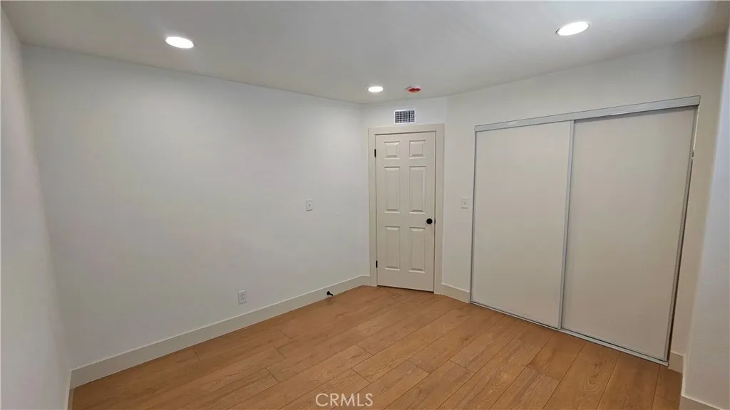 Bedroom 2 doors closed