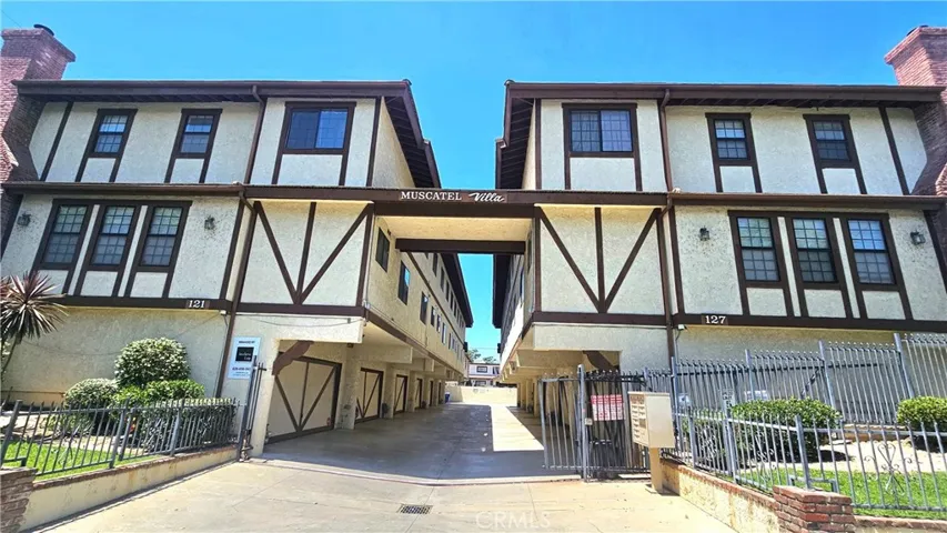 Front of 121 N Muscatel Ave. Unit F is back/left end unit