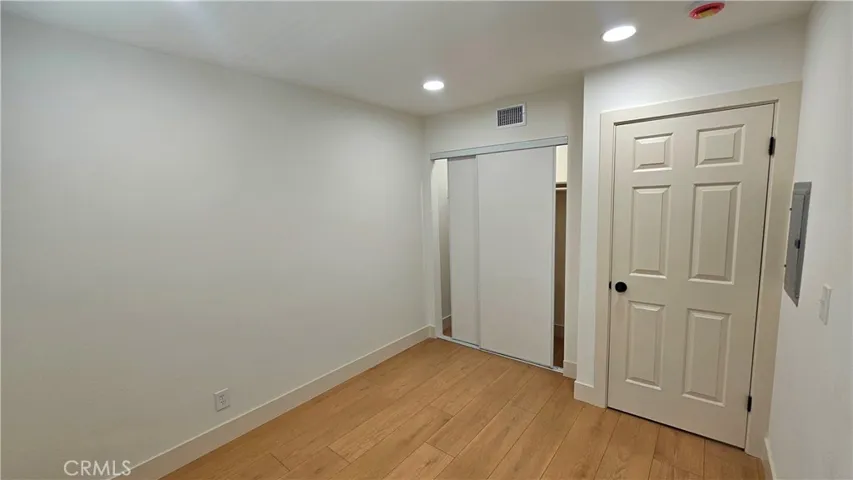 Bedroom 3 with in-closet lighting