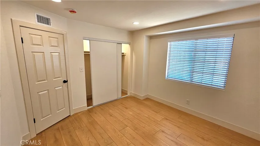 Bedroom 2 with in-closet lighting