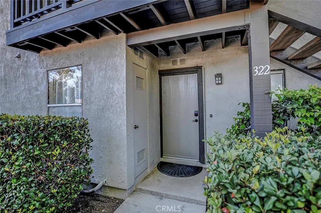 front of condo