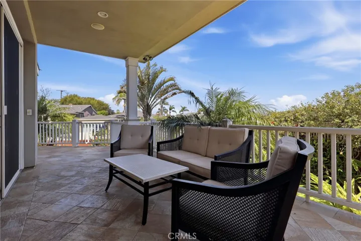 Enjoy indoor/outdoor living with this large deck off the living and dining rooms!