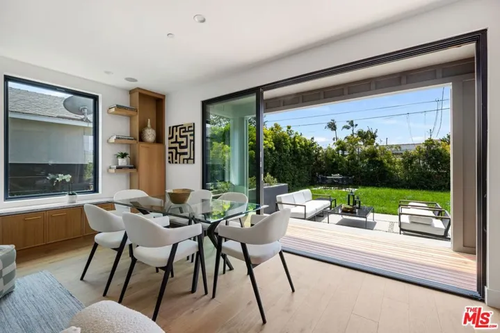 Living room to backyard