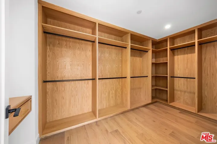 Primary walk in closet