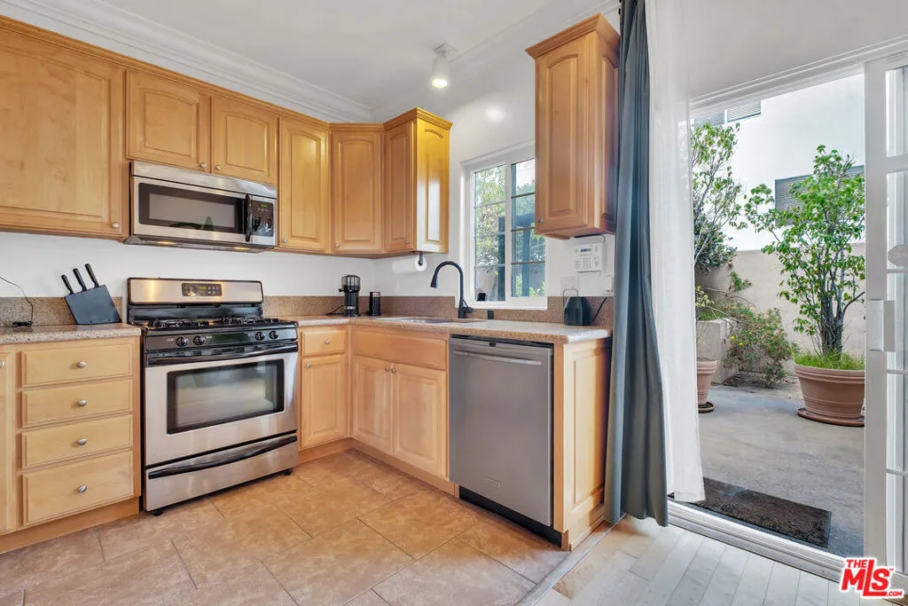 Sliding Door off Kitchen
