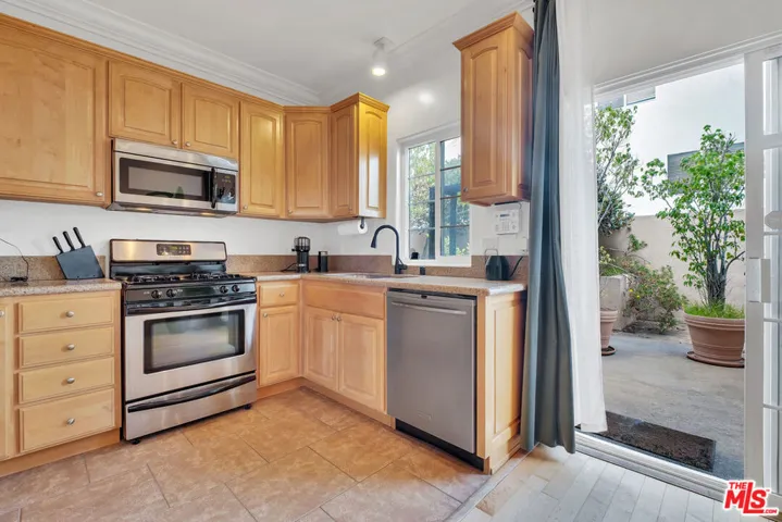 Sliding Door off Kitchen