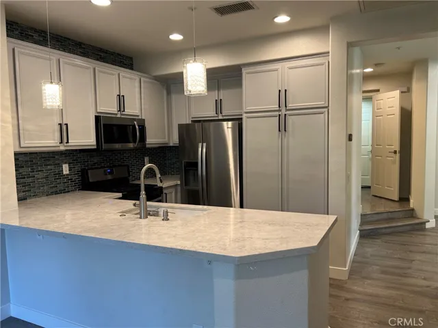 Newer stainless steel appliances