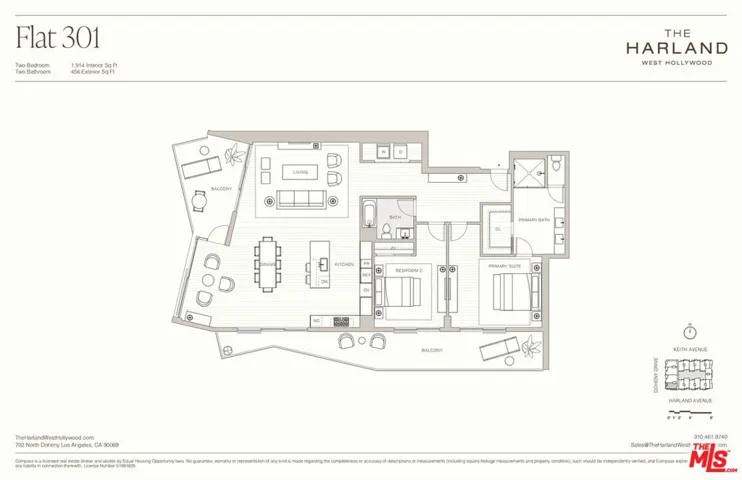 702 N Doheny Drive 301, West Hollywood, California 90069