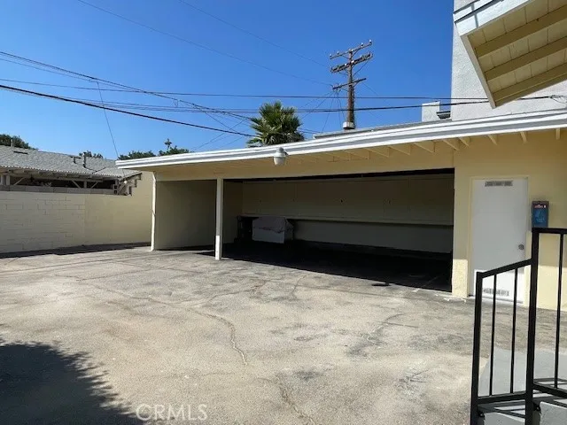 Carport area