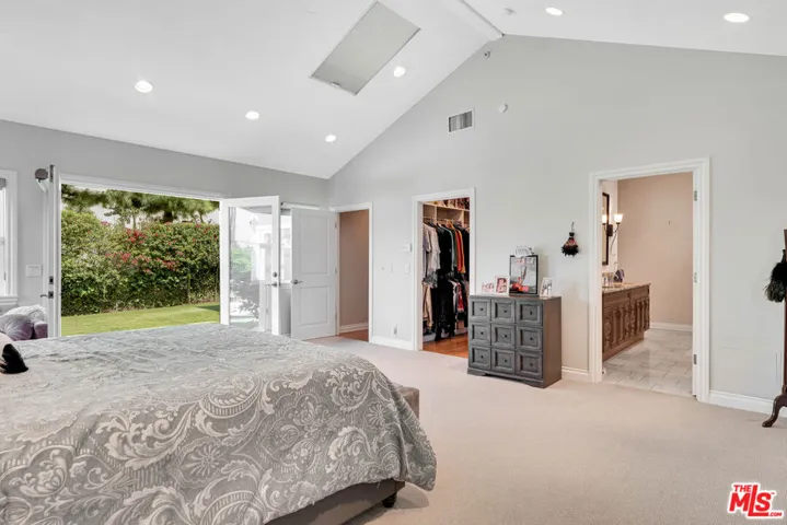 Primary Bedroom w/ French Door
