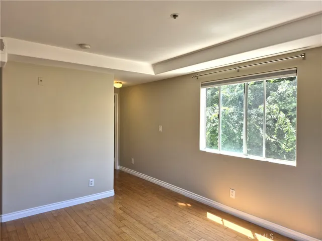 Master bedroom with two nice size windows