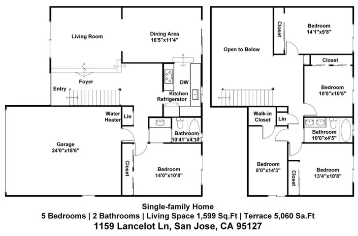 1159 Lancelot Lane, San Jose, California 95127