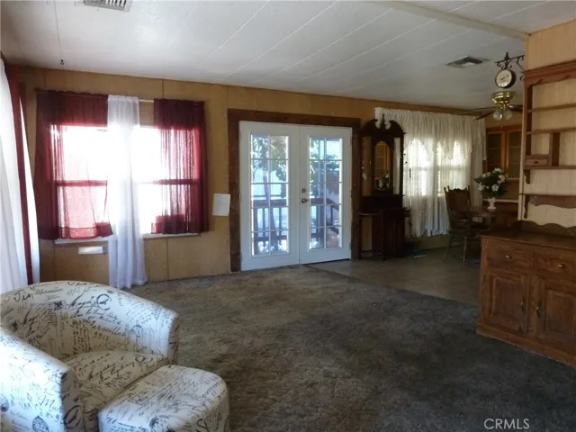 French doors, entry
