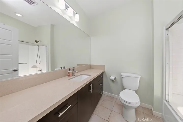 Hallway bathroom