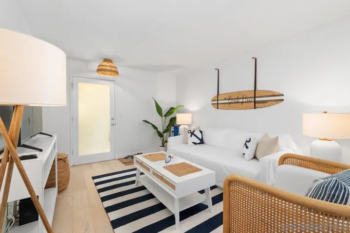 Light and airy living space