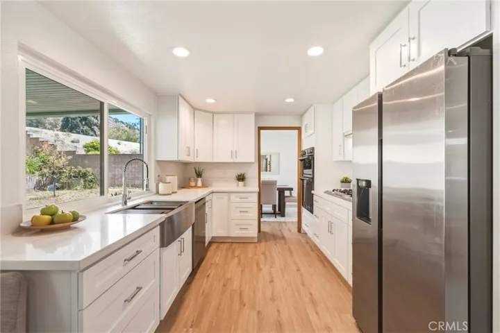 Fully renovated kitchen with new smart appliances