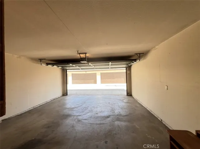 Spacious attached two-car garage.