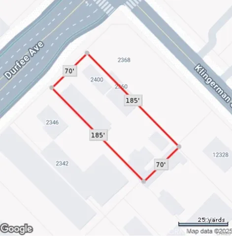 google map measurements