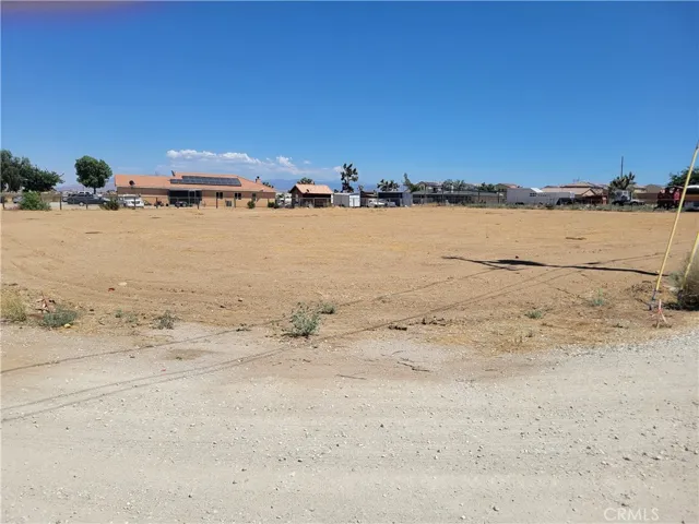 Looking SE onto property