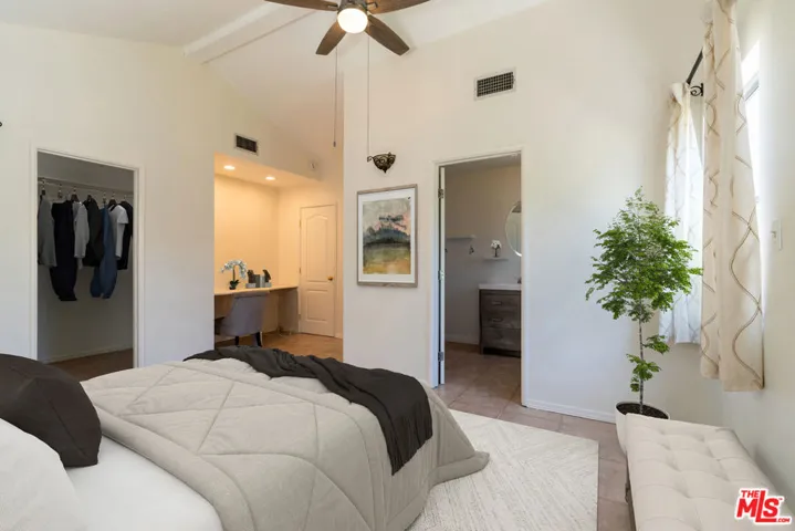 Virtually Staged Primary Suite