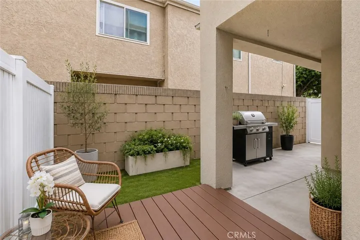Virtually Enhanced Patio 17722 Sergio Cir, # 102 Huntington Beach, CA 92647
