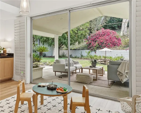 Family room, access to backyard