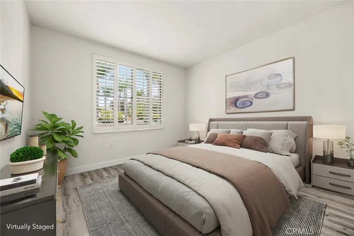 Bedroom Virtually Staged Photo