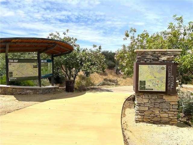 Community Hiking/Biking Trail Entrance