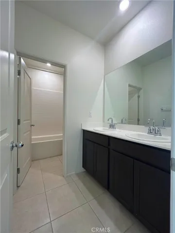 Upstairs Bath Dual Sink & Vanity