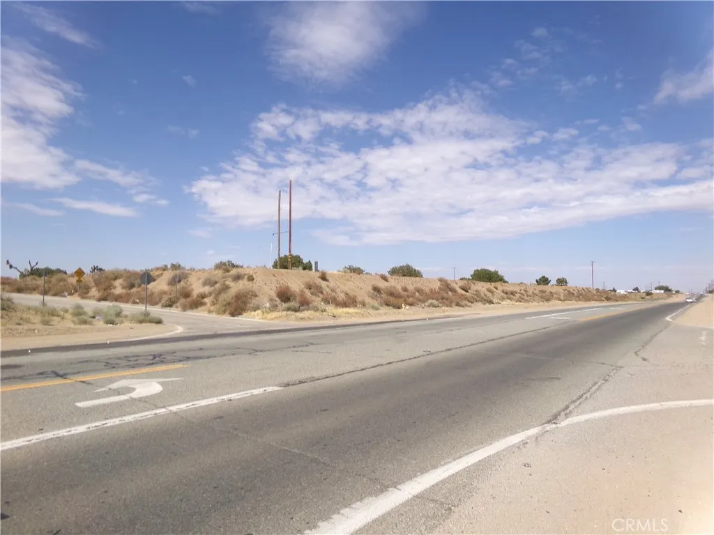 Phelan Rd looking east.Property on Left