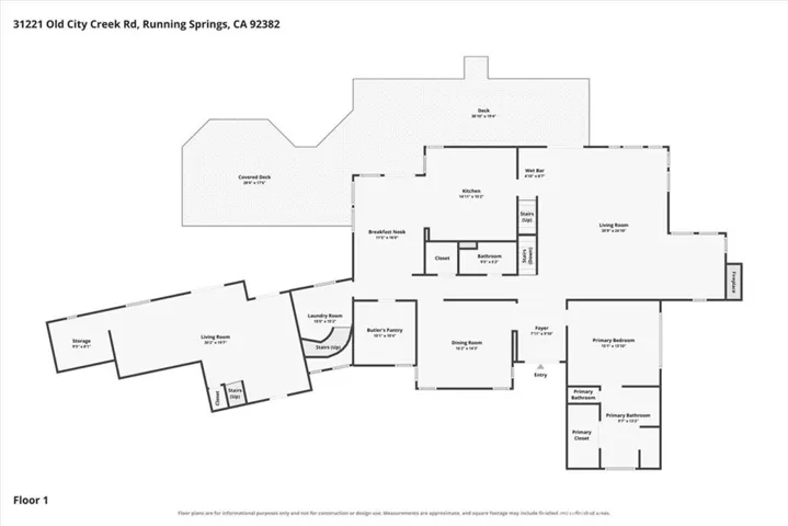 31221 Old City Creek, Running Springs, California 92382
