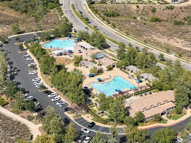 Ariel view of recreation center.
