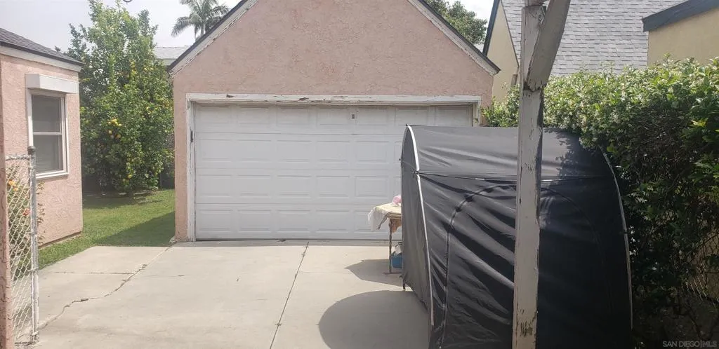 DRIVEWAY AND GARAGE