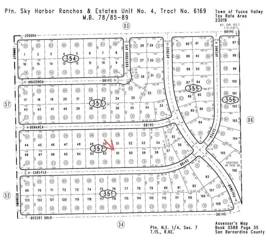 Assesors parcel map