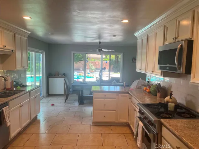 large open kitchen