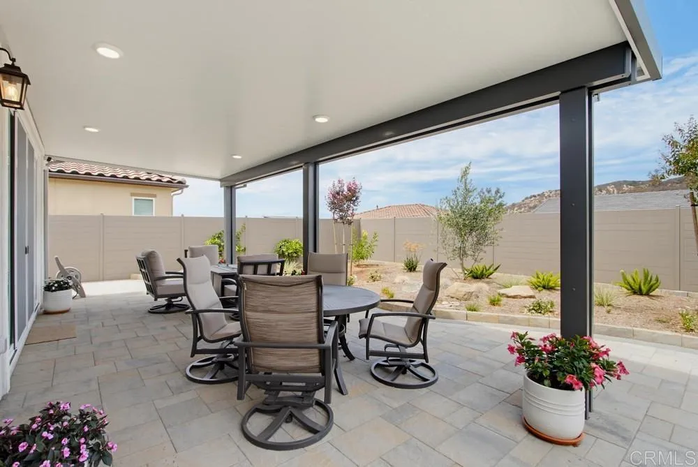 Wood Grain Aluminum Pergola!