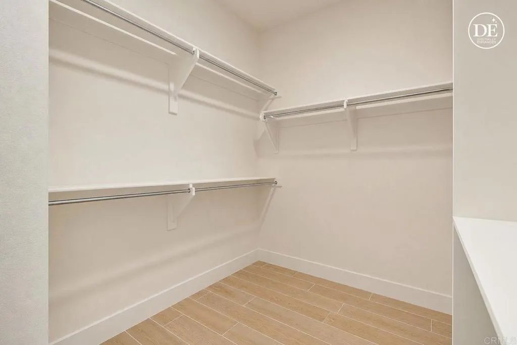 Spacious Walk-In Closet
