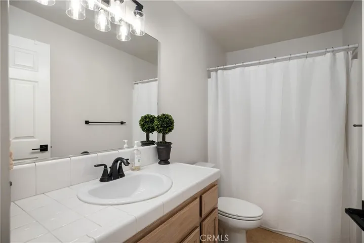 Lower level guest bathroom