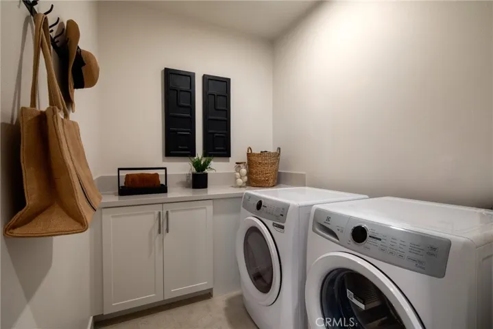 Model home-laundry room