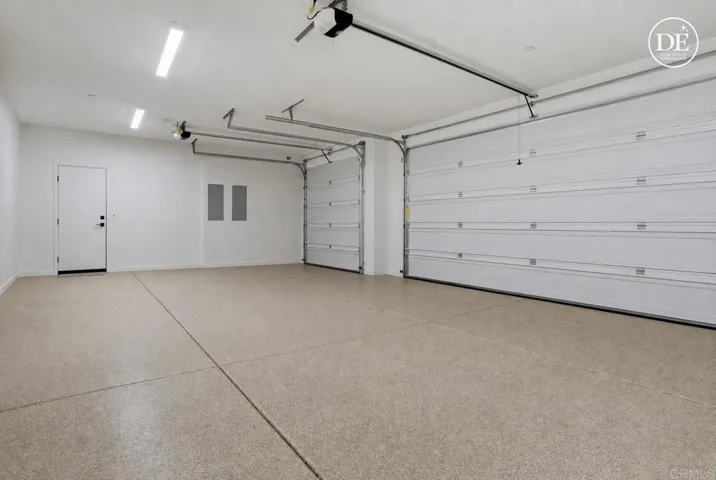 Three Car Garage with Epoxy