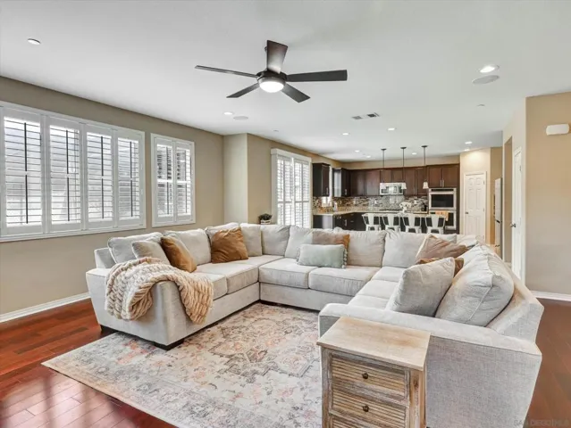 Such a wonderful family room to create incredible memories! Spacious and stunning!
