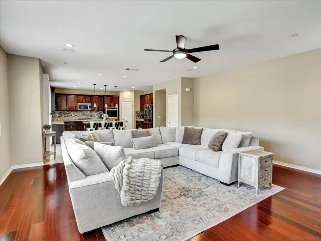 Such a wonderful family room to create incredible memories! Spacious and stunning!