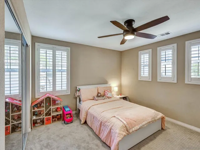 Upstairs bedroom! Every bedroom in the house is spacious! Ready to make your own touches!