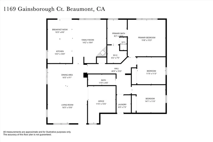 1169 Gainsborough, Beaumont, California 92223